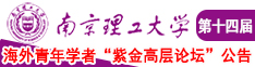 啊啊啊操逼舒服视频南京理工大学第十四届海外青年学者紫金论坛诚邀海内外英才！